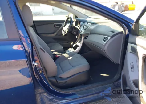 2013 Hyundai Elantra Gls из США, поврежденный, VIN KMHDH4AE9DU536077